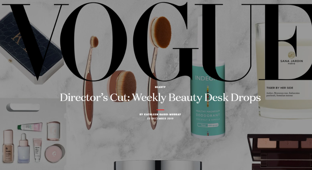 VOGUE: Director's Cut - Weekly Beauty Desk Drops